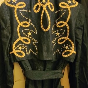 Womens Vintage Western Denim Outfit by SIDEFFECTS